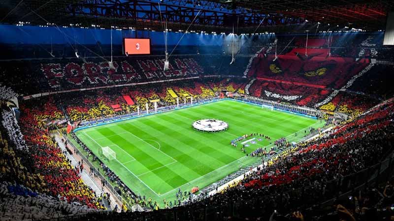 Sân San Siro - sân nhà của Ac Milan Fc